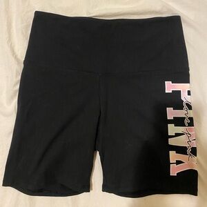 XS pink/victorias secret biker shorts
